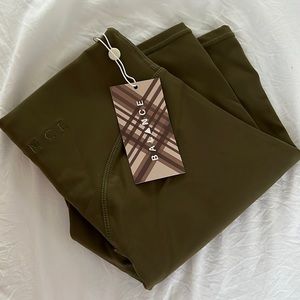 Balance Athletica Olive Green Biker shorts